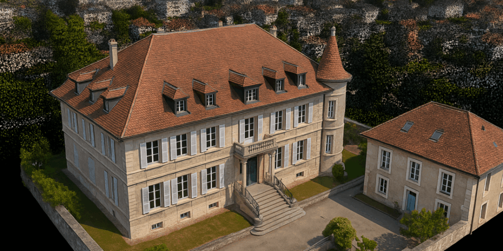 Chantier modélisation 3D drone